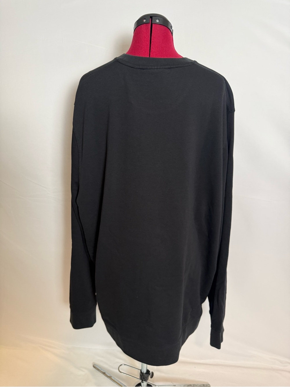 NWT Psycho Bunny Gabin Textured Crew Men's 3XL Black Textured Embroidery - Picture 8 of 12